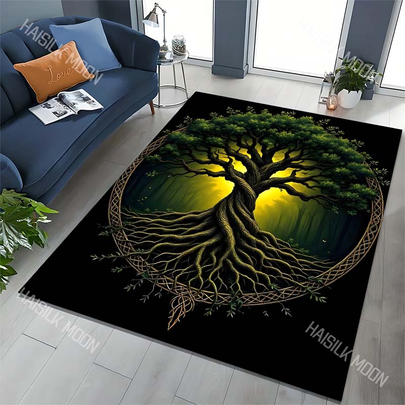 Luxury Lifestyle Hotel - Mysterious Tree of Life Carpet for