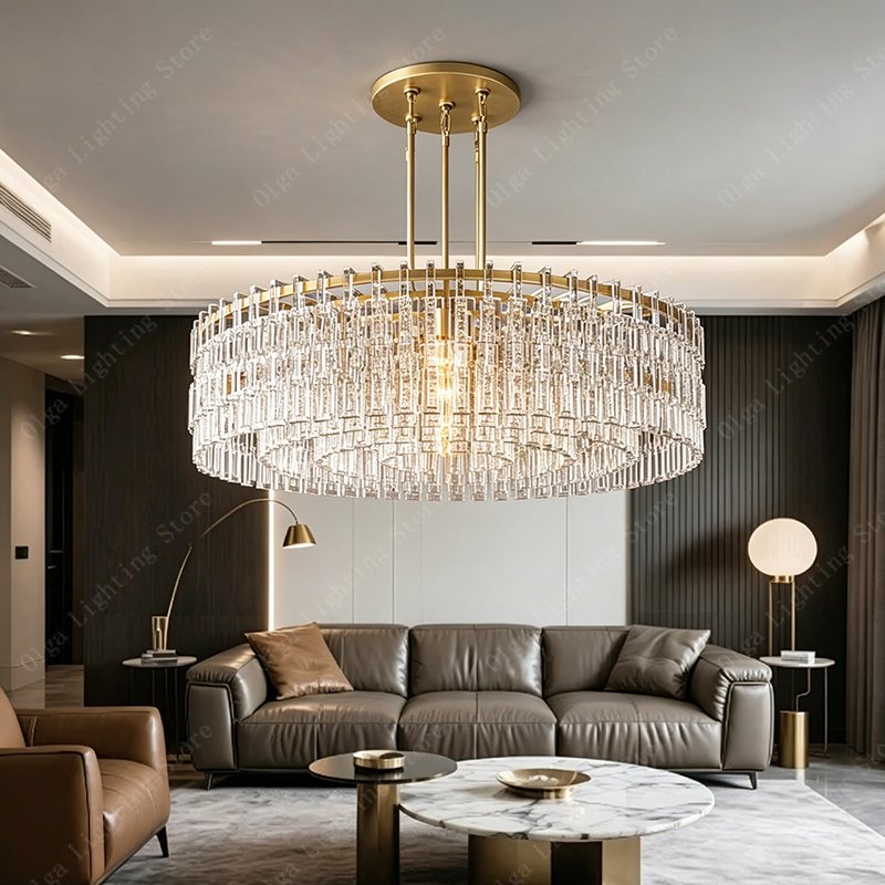Luxury Lifestyle Hotel - 2026 Crystal Life Luxury Pendant Lights