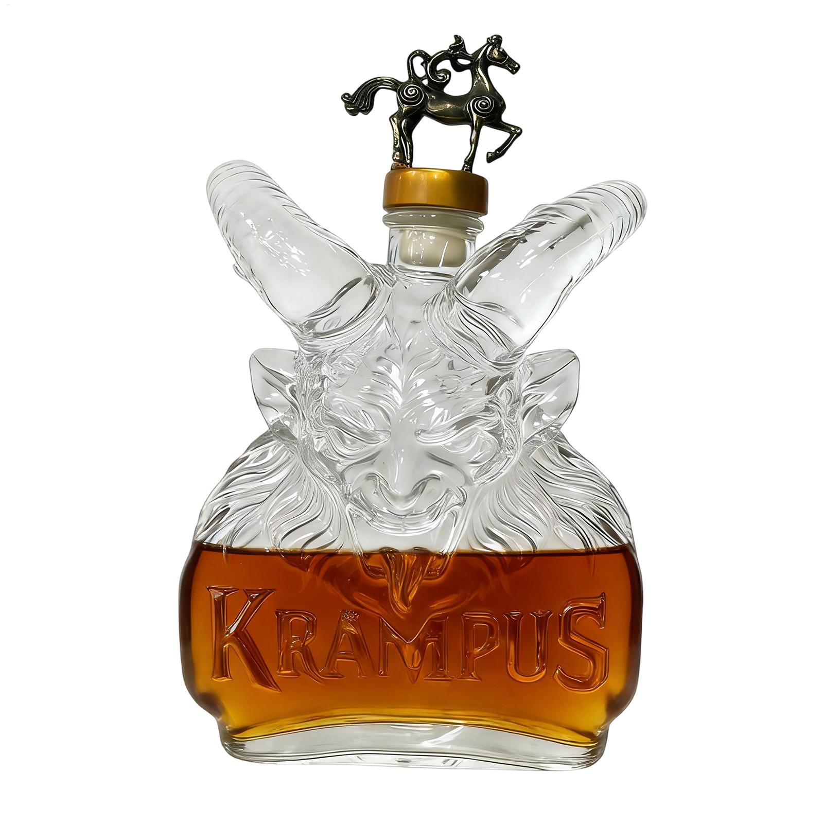 Whiskey Decanter 320ml Drink C - Glass Decanter Whiskey ulasan dan harga