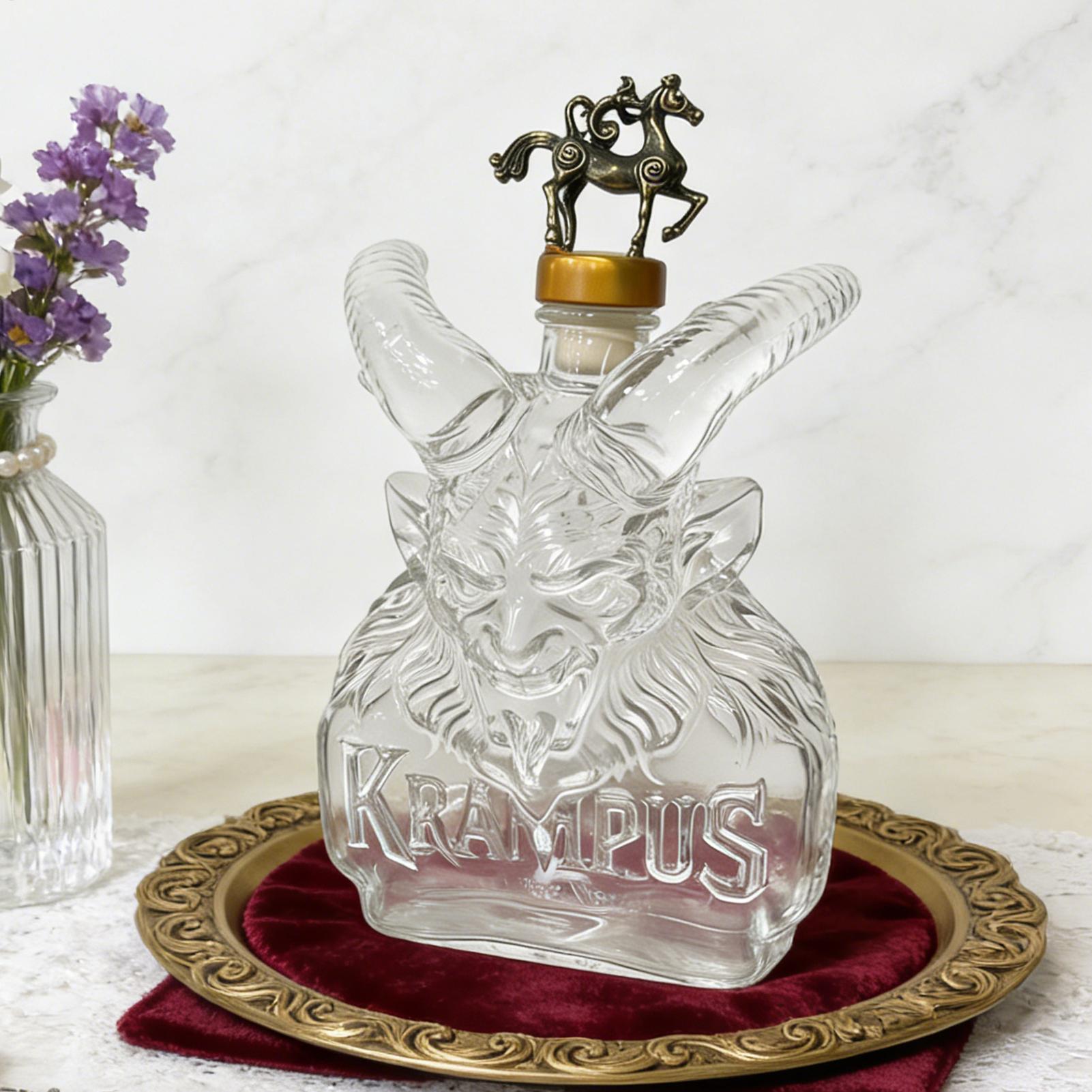 Whiskey Decanter 320ml Drink C - Glass Decanter Whiskey ulasan dan harga