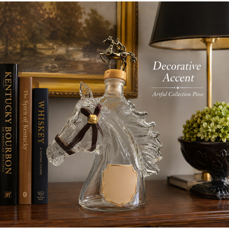 Creative Blanton’s Horse Shape - Glass Decanter Whiskey ulasan dan harga