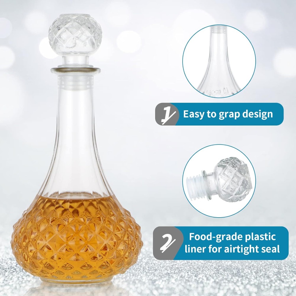 Glass Decanter with Airtight S - Glass Decanter Whiskey ulasan dan harga