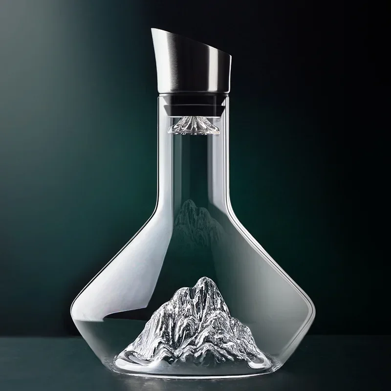 1500ML  Whiskey Decanter  Wine - Glass Decanter Whiskey ulasan dan harga