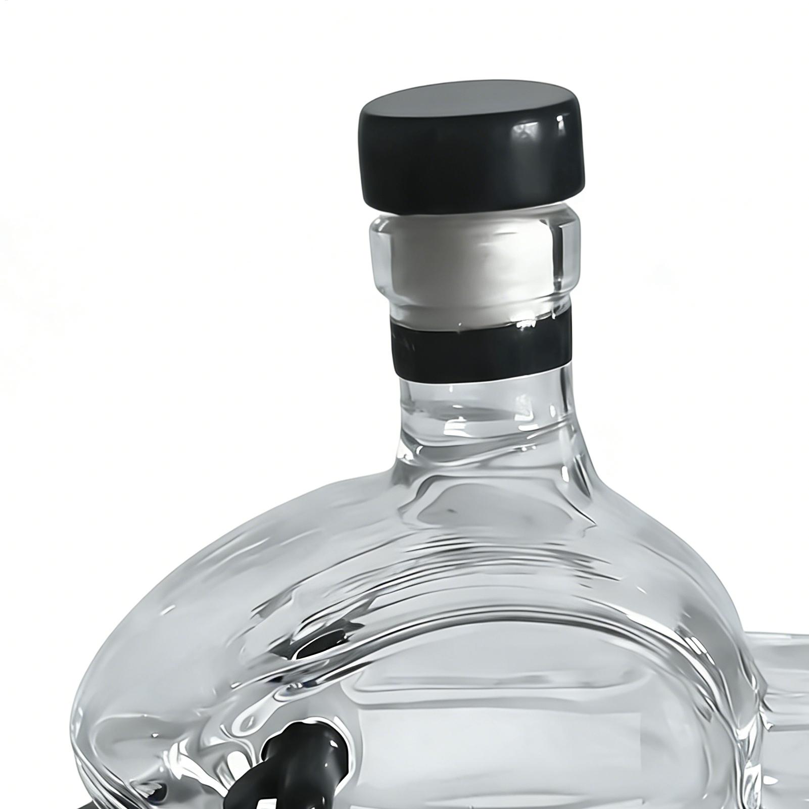 Glass Whiskey Bottle 300ml Mot - Glass Decanter Whiskey ulasan dan harga
