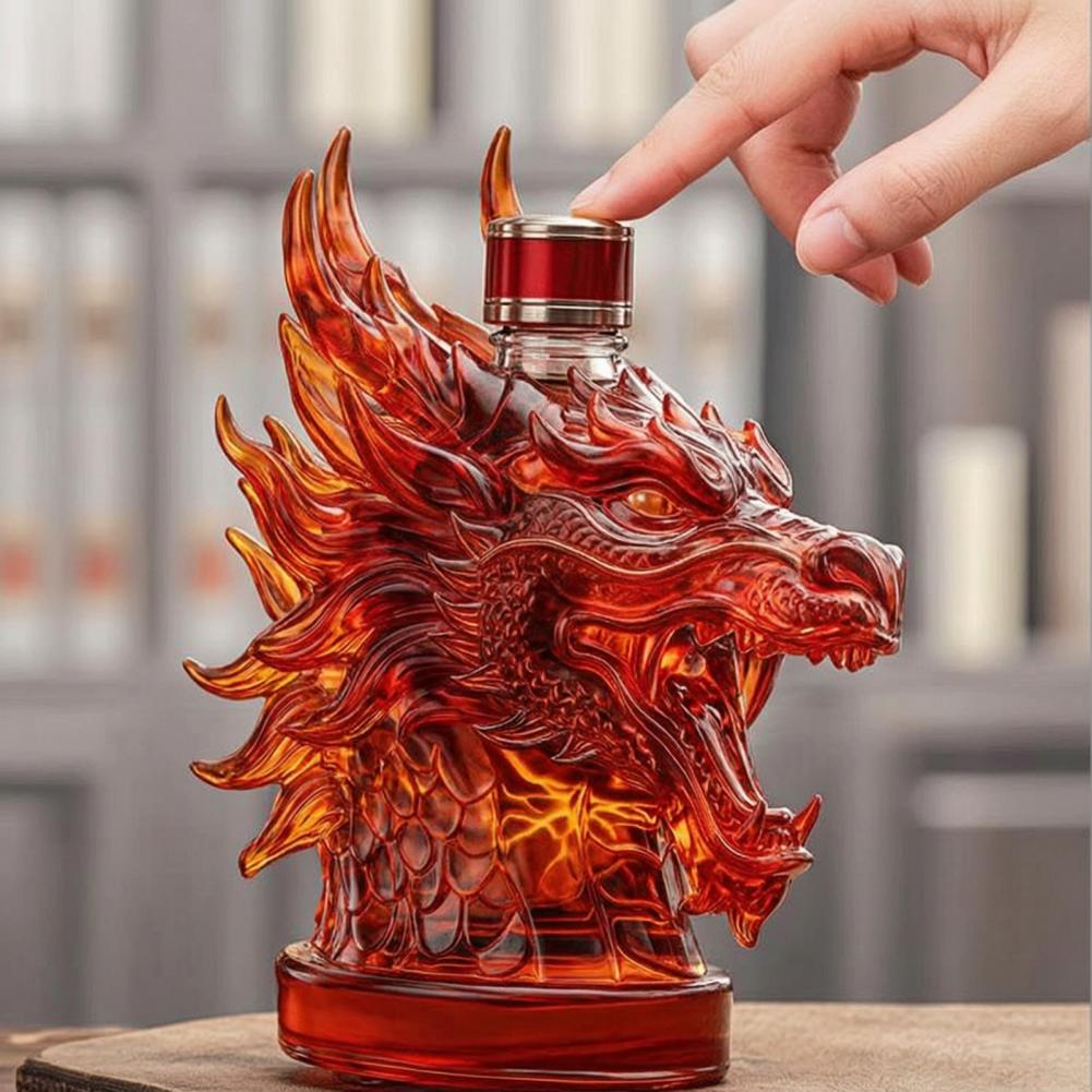Glass Bird Wine Bottle 3d Whis - Glass Decanter Whiskey ulasan dan harga